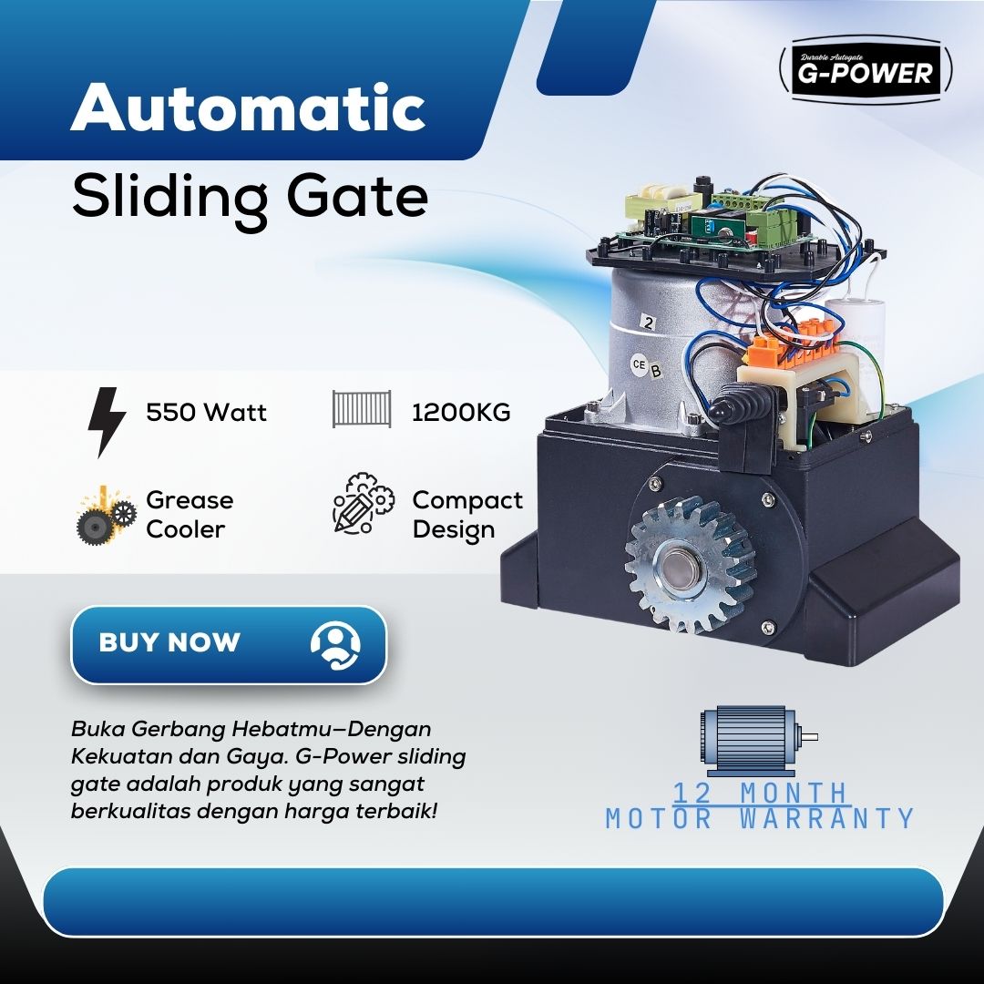 Automatic Sliding Gate G-Power 1200KG AC