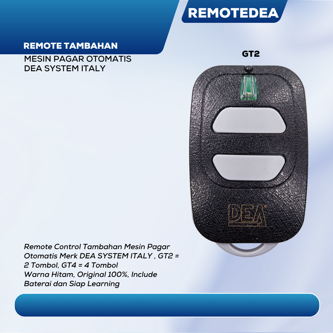 Remote Control DEA System GT2 433MHz